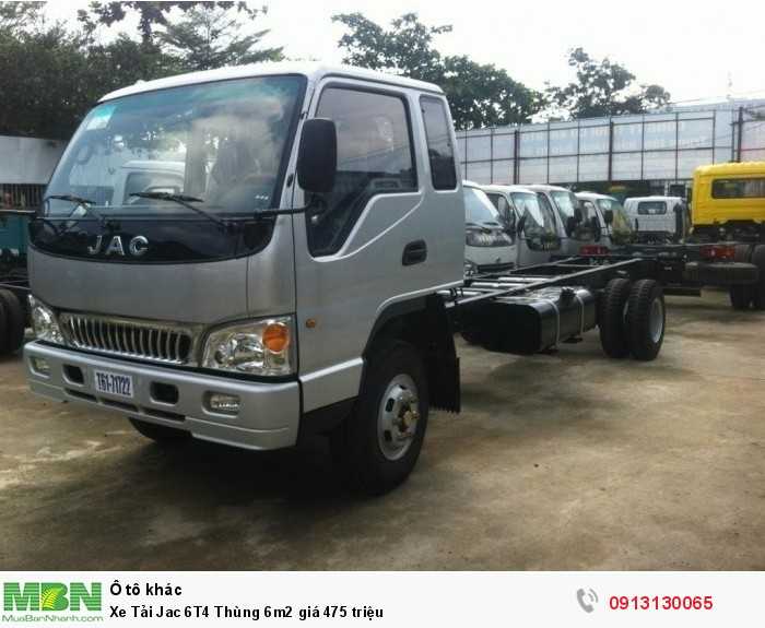 Xe Tải Jac 6T4 Thùng 6m2 giá 475 triệu