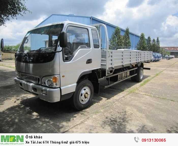Xe Tải Jac 6T4 Thùng 6m2 giá 475 triệu