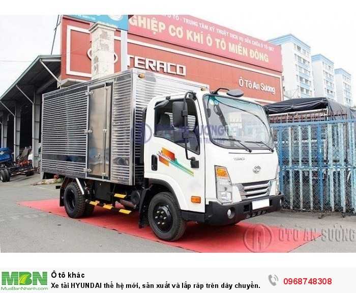 Xe tải HYUNDAI thế hệ mới, sản xuất và lắp ráp trên dây chuyền của Hàn Quốc
