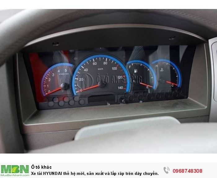 Xe tải HYUNDAI thế hệ mới, sản xuất và lắp ráp trên dây chuyền của Hàn Quốc