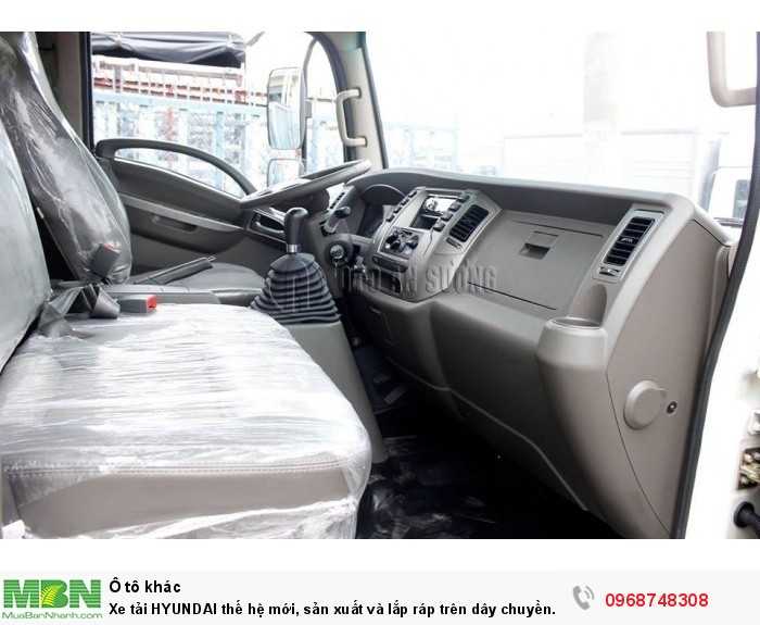 Xe tải HYUNDAI thế hệ mới, sản xuất và lắp ráp trên dây chuyền của Hàn Quốc