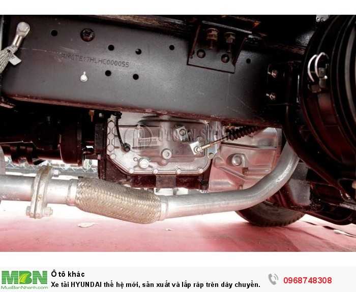Xe tải HYUNDAI thế hệ mới, sản xuất và lắp ráp trên dây chuyền của Hàn Quốc