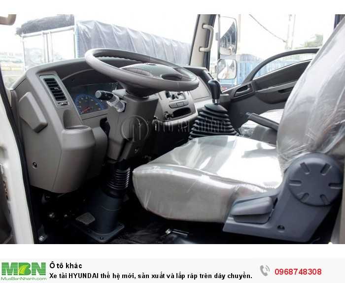 Xe tải HYUNDAI thế hệ mới, sản xuất và lắp ráp trên dây chuyền của Hàn Quốc