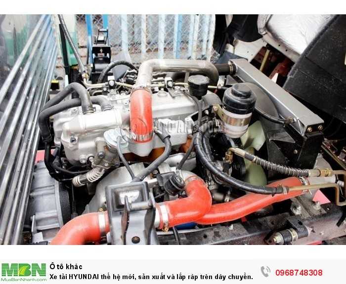 Xe tải HYUNDAI thế hệ mới, sản xuất và lắp ráp trên dây chuyền của Hàn Quốc