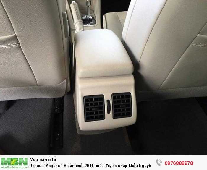 Renault Megane 1.6 sản xuất 2014, màu đỏ, xe nhập khẩu Nguyên chiếc