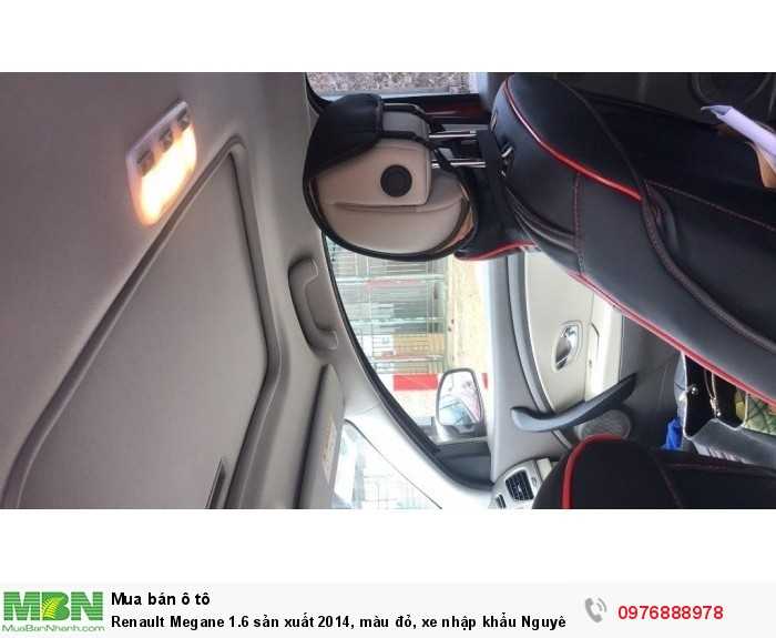 Renault Megane 1.6 sản xuất 2014, màu đỏ, xe nhập khẩu Nguyên chiếc
