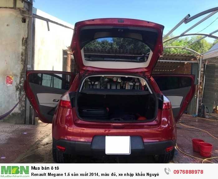 Renault Megane 1.6 sản xuất 2014, màu đỏ, xe nhập khẩu Nguyên chiếc