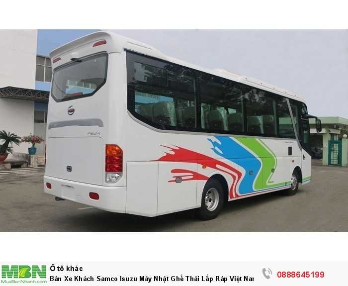 Bán Xe Khách Samco Isuzu Máy Nhật Ghế Thái Lắp Ráp Việt Nam Khuyến Mãi 50% TB