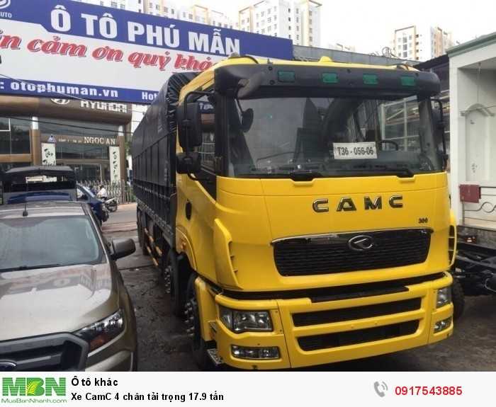 Xe CamC 4 chân tải trọng 17.9 tấn