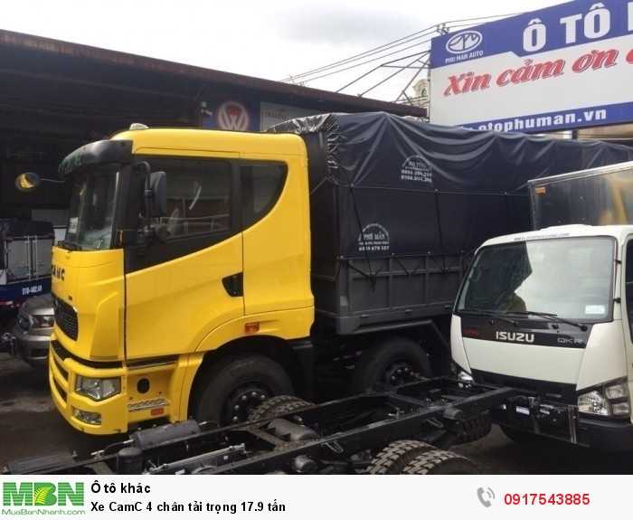 Xe CamC 4 chân tải trọng 17.9 tấn