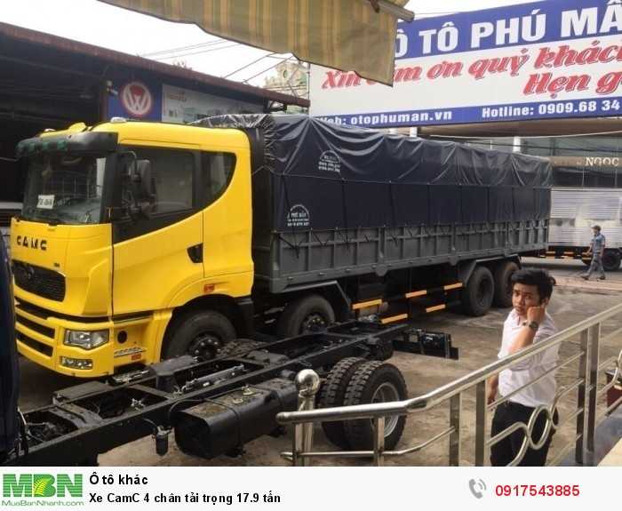 Xe CamC 4 chân tải trọng 17.9 tấn
