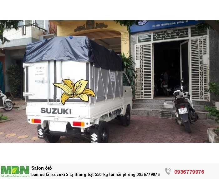 Bán xe tải Suzuki 5 tạ thùng bạt 550 kg