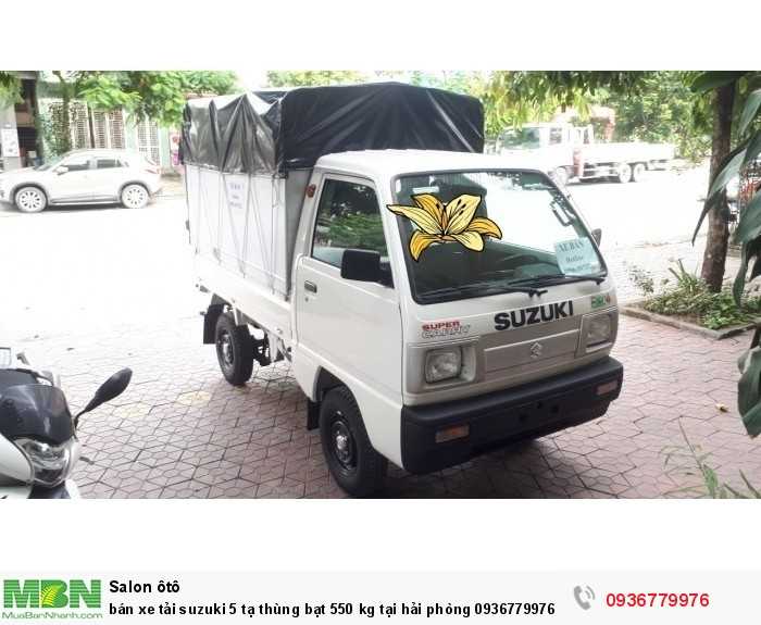 Bán xe tải Suzuki 5 tạ thùng bạt 550 kg