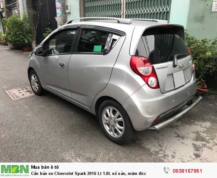 Cần bán xe Chevrolet Spark 2016 Lt 1.0L số sàn, mâm đúc