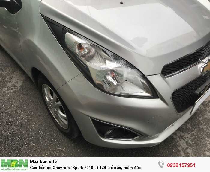 Cần bán xe Chevrolet Spark 2016 Lt 1.0L số sàn, mâm đúc