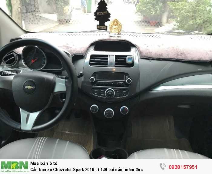 Cần bán xe Chevrolet Spark 2016 Lt 1.0L số sàn, mâm đúc