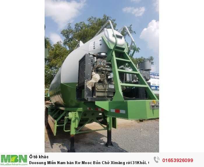 Doosung Miền Nam bán Rơ Mooc Bồn Chở Ximăng rời 31Khối. Giá 635TR