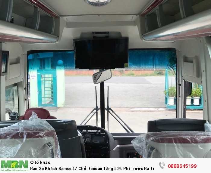 Bán Xe Khách Samco 47 Chỗ Doosan Tăng 50% Phí Trước Bạ Tưng Bừng Khuyến Mãi