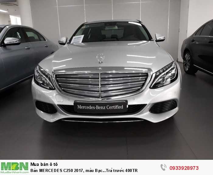 Bán MERCEDES C250 2017, màu Bạc...2018 như mới
