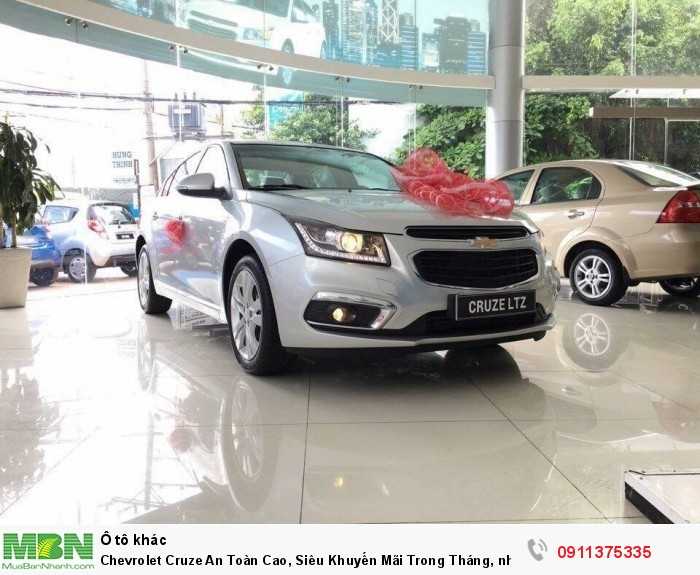 Chevrolet Cruze An Toàn Cao, Siêu Khuyến Mãi Trong Tháng, nhận xe ngay