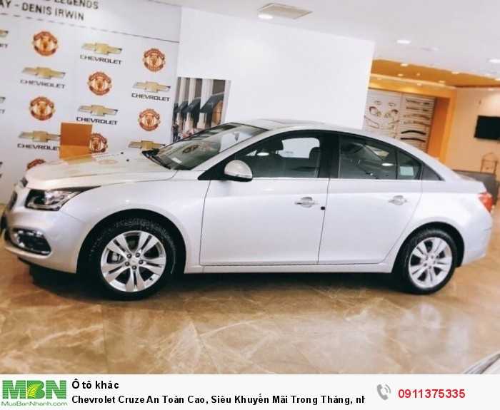 Chevrolet Cruze An Toàn Cao, Siêu Khuyến Mãi Trong Tháng, nhận xe ngay