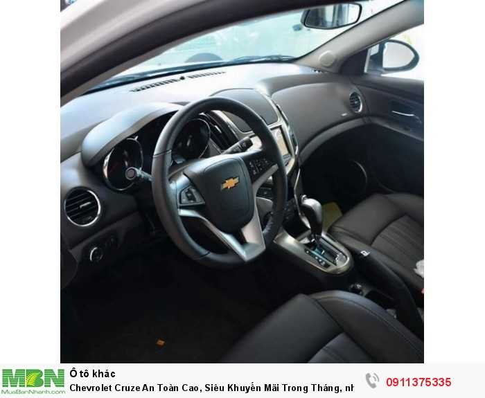 Chevrolet Cruze An Toàn Cao, Siêu Khuyến Mãi Trong Tháng, nhận xe ngay