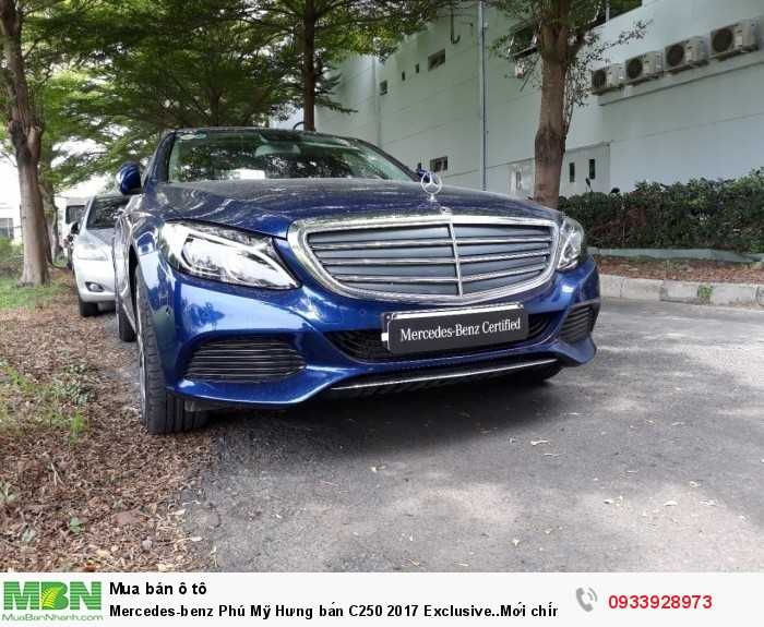 Mercedes-benz Phú Mỹ Hưng bán C250 2017 Exclusive..Mới chính hãng