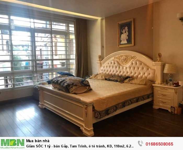 Giảm SỐC 1 tỷ - bán Gấp, Tam Trinh, ô tô tránh, KD, 110m2