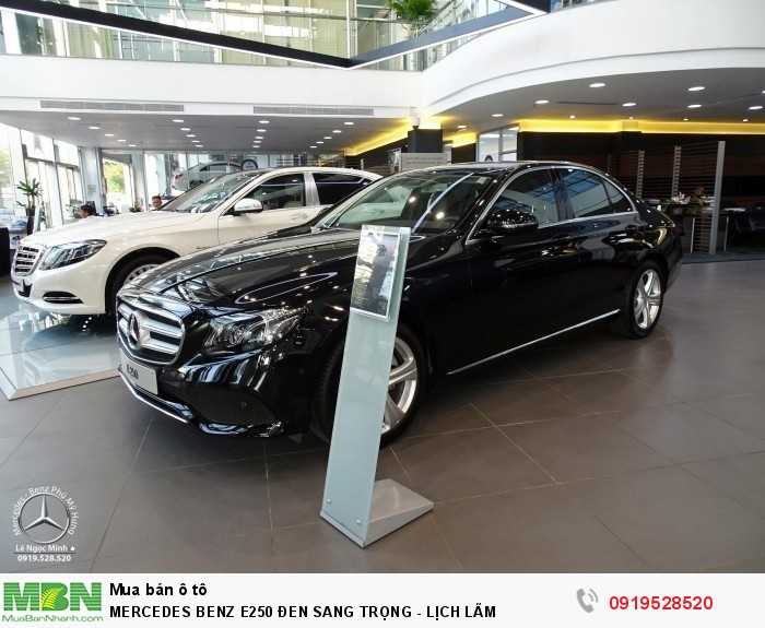 Mercedes Benz E250 Đen Sang Trọng - Lịch Lãm