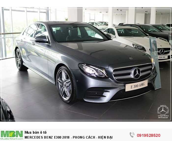 Mercedes Benz E300 Đen 2018 - Phong Cách - Hiện Đại