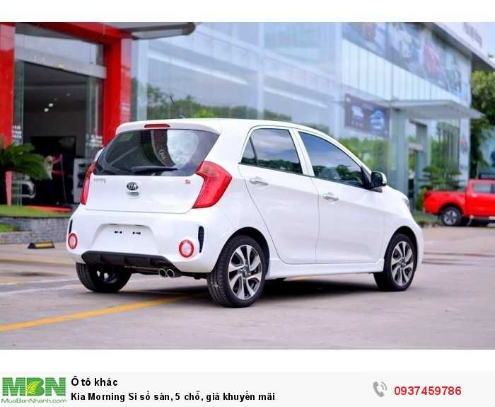 Kia Morning Si số sàn, 5 chỗ, giá khuyến mãi