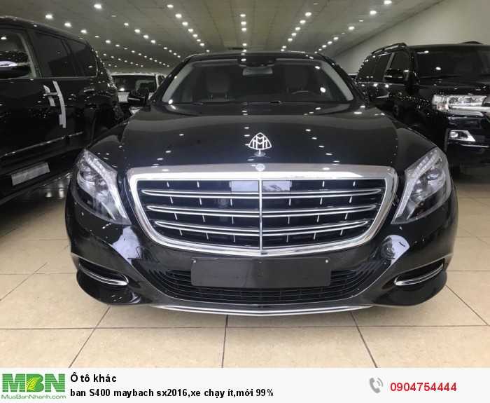 Bán S400 Maybach sx2016,xe chạy ít,mới 99%