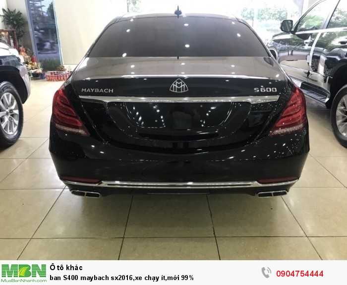 Bán S400 Maybach sx2016,xe chạy ít,mới 99%