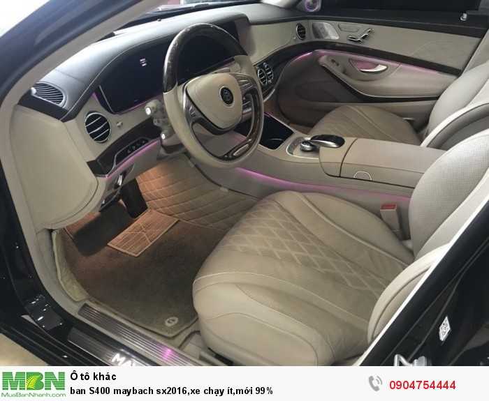 Bán S400 Maybach sx2016,xe chạy ít,mới 99%
