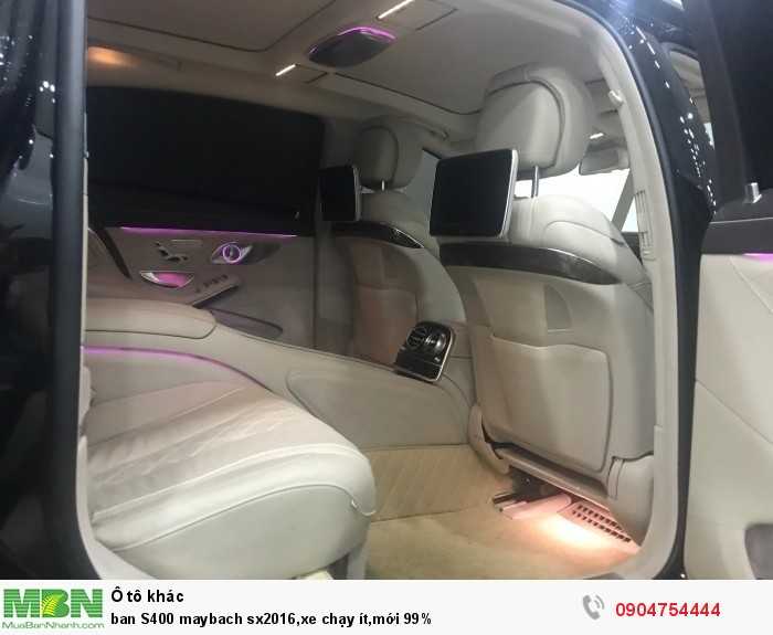 Bán S400 Maybach sx2016,xe chạy ít,mới 99%