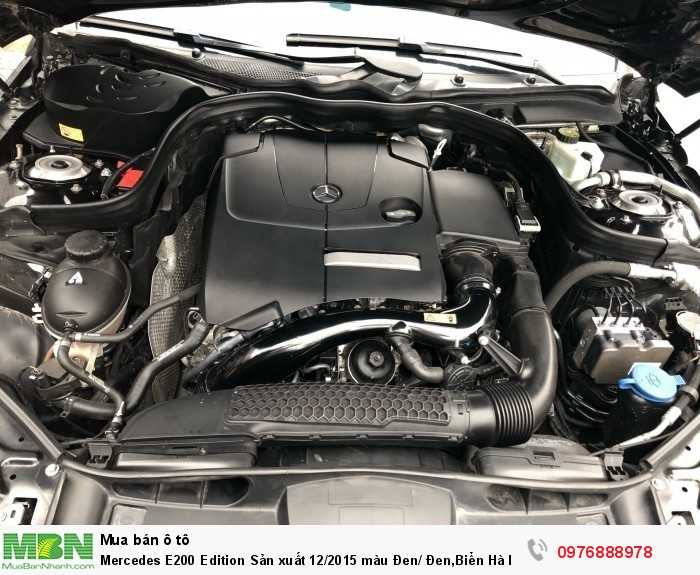 Mercedes E200 Edition Sản xuất 12/2015 màu Đen/ Đen,Biển Hà Nộ