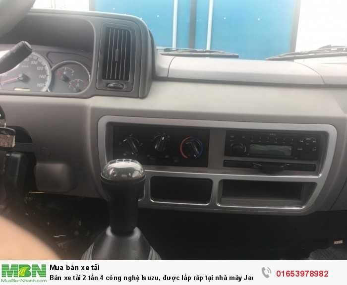 Bán xe tải 2 tấn 4 công nghệ Isuzu, được lấp ráp tại nhà máy Jac