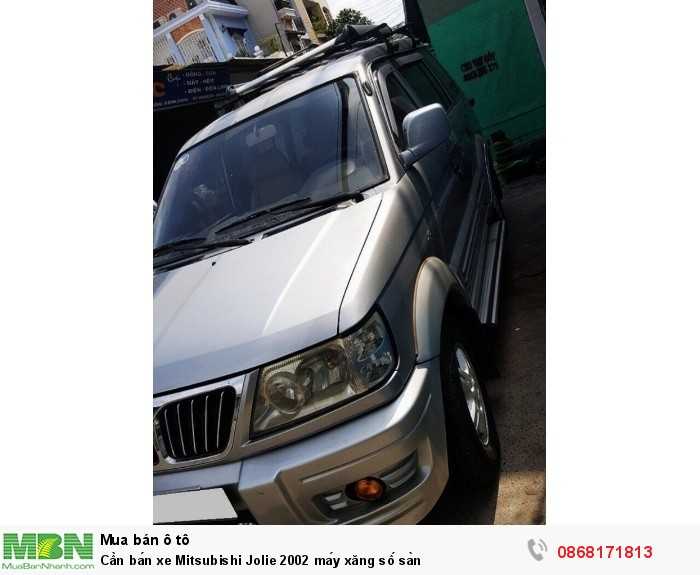 Cần bán xe Mitsubishi Jolie 2002 máy xăng số sàn