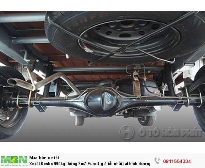 Xe tải Kenbo 990kg thùng 2m7 Euro 4 giá tốt nhất tại bình dương
