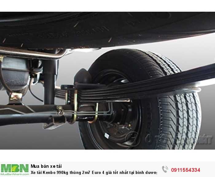Xe tải Kenbo 990kg thùng 2m7 Euro 4 giá tốt nhất tại bình dương