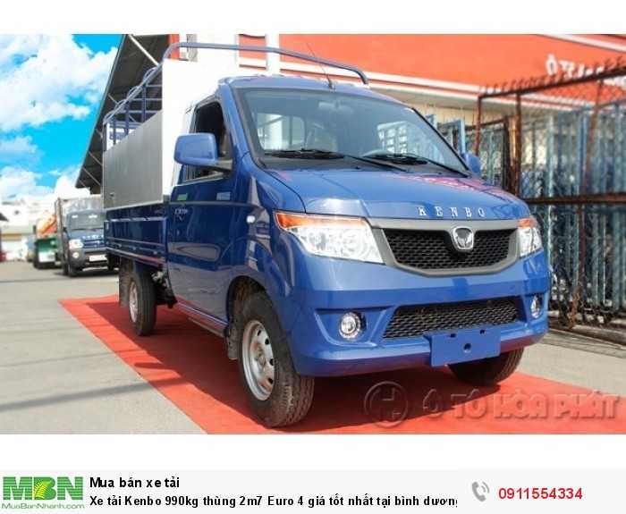Xe tải Kenbo 990kg thùng 2m7 Euro 4 giá tốt nhất tại bình dương