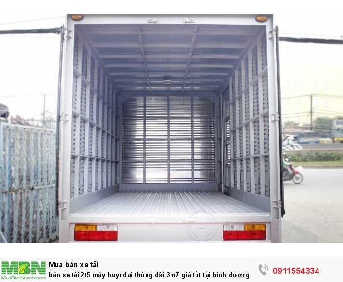Bán Xe Tải 2T5 Máy Huyndai Thùng Dài 3M7 Giá Tốt Tại Bình Dương