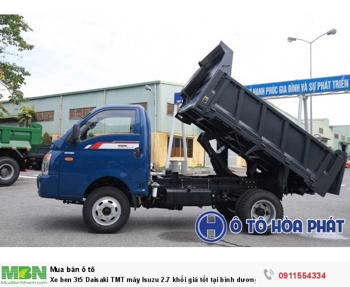 Xe Ben 3T5 Daisaki Tmt Máy Isuzu 2.7 Khối Giá Tốt Tại Bình Dương