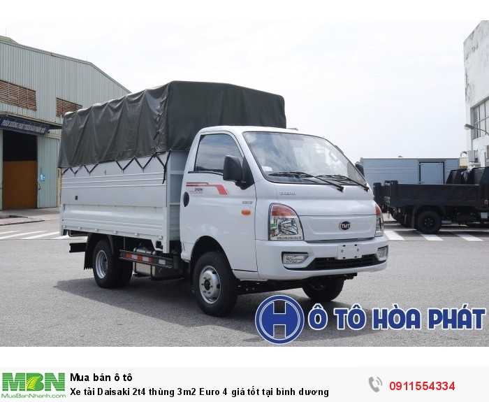 Xe Tải Daisaki 2T4 Thùng 3M2 Euro 4 Giá Tốt Tại Bình Dương
