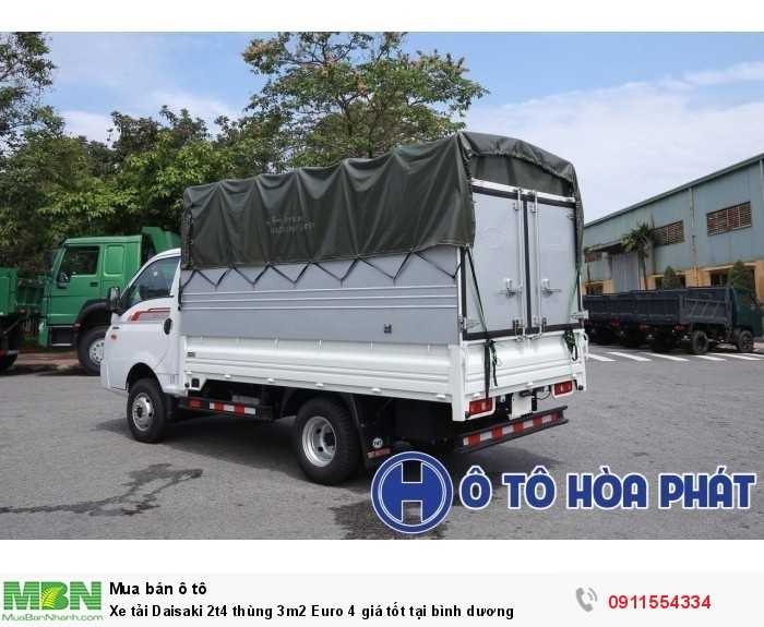 Xe Tải Daisaki 2T4 Thùng 3M2 Euro 4 Giá Tốt Tại Bình Dương