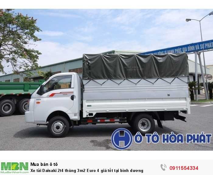 Xe Tải Daisaki 2T4 Thùng 3M2 Euro 4 Giá Tốt Tại Bình Dương
