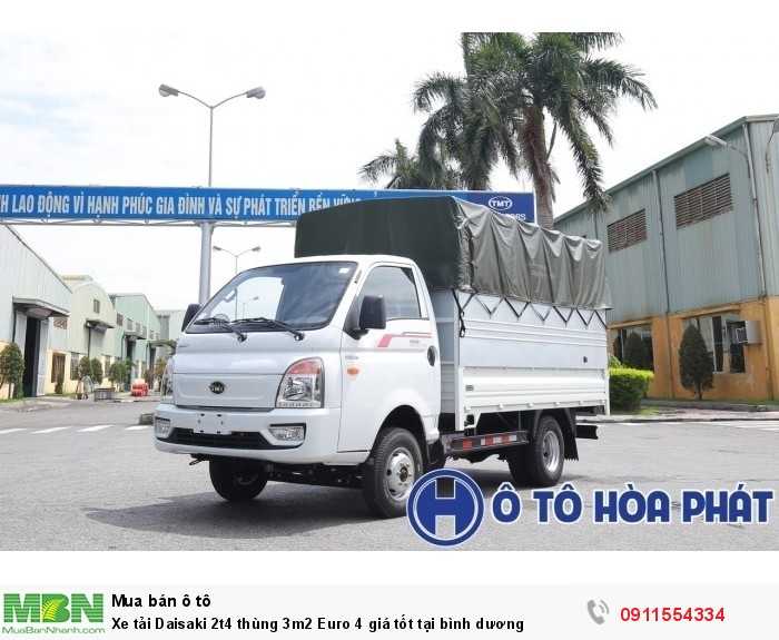 Xe Tải Daisaki 2T4 Thùng 3M2 Euro 4 Giá Tốt Tại Bình Dương