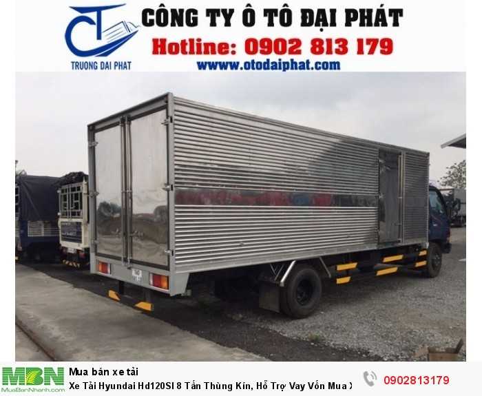 Xe Tải Hyundai Hd120Sl 8 Tấn Thùng Kín, Hỗ Trợ Vay Vốn Mua Xe Trả Góp 80%