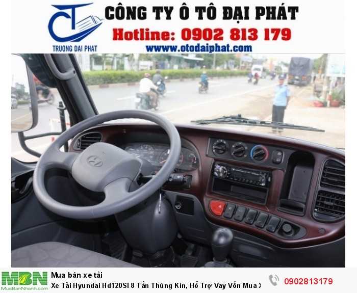 Xe Tải Hyundai Hd120Sl 8 Tấn Thùng Kín, Hỗ Trợ Vay Vốn Mua Xe Trả Góp 80%