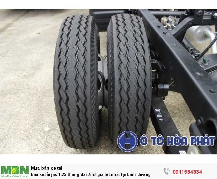 Bán xe tải Jac 1t25 thùng dài 3m3 giá tốt nhất tại Bình Dương